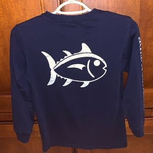 Boys Southern Tide long sleeve t shirt.